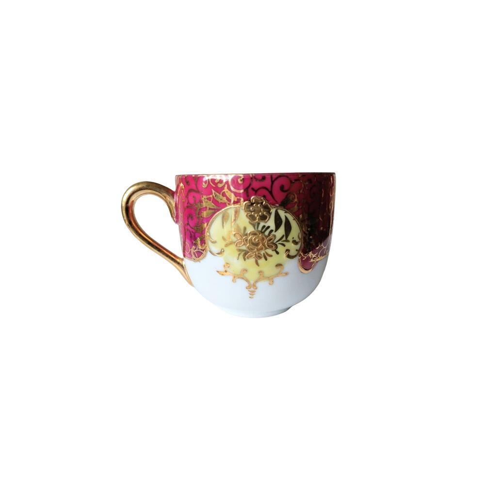 Small Vintage Floral Teacup